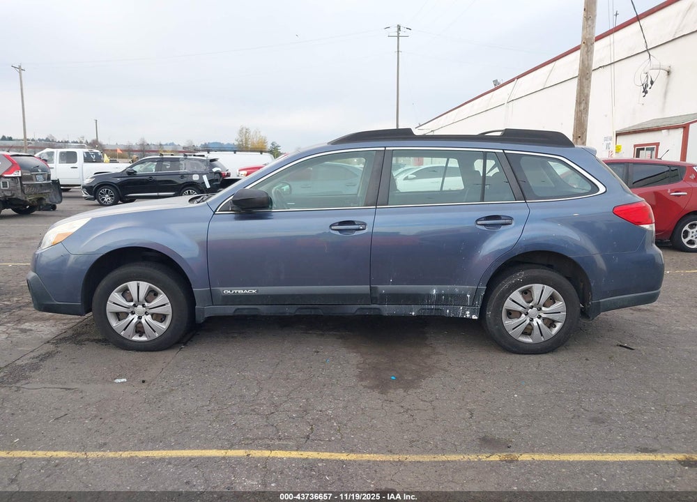 2014 SUBARU OUTBACK 2.5I VIN: 4S4BRBAC7E3320534