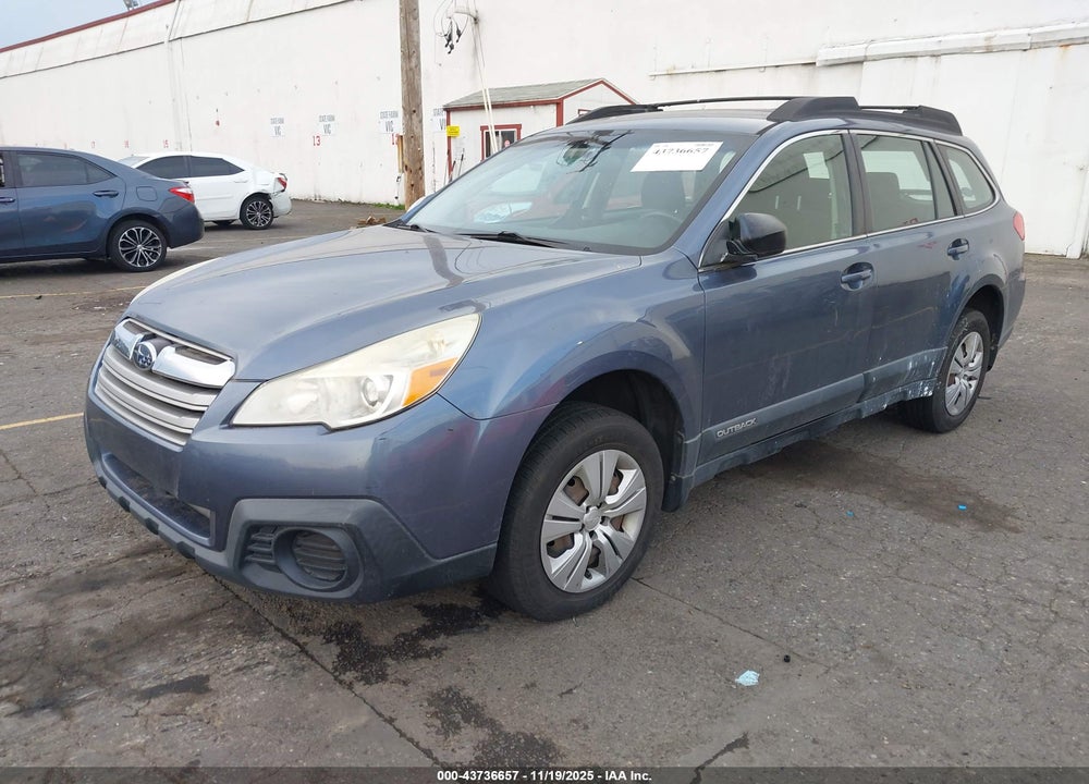 2014 SUBARU OUTBACK 2.5I VIN: 4S4BRBAC7E3320534