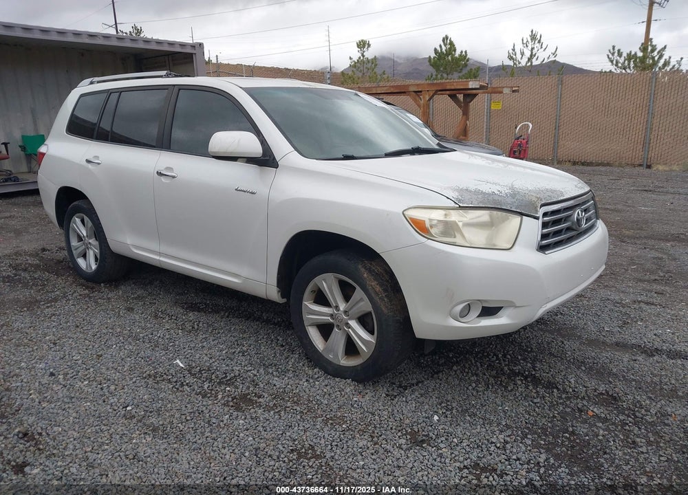 2008 TOYOTA HIGHLANDER LIMITED VIN: JTEDS42A882047362
