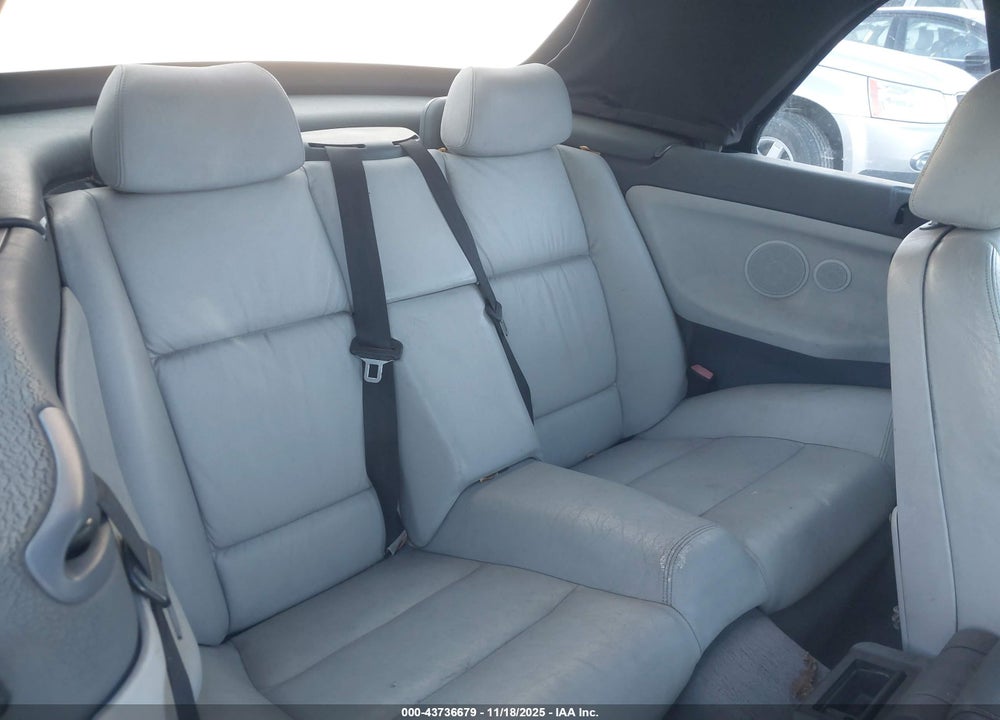 1998 BMW 328IC VIN: WBABK8320WEY87221