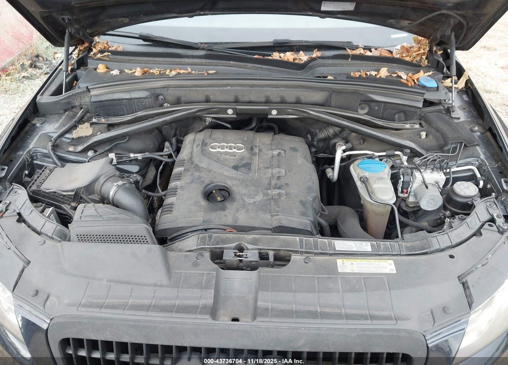 2012 AUDI Q5 2.0T PREMIUM VIN: WA1LFBFP2CA101223