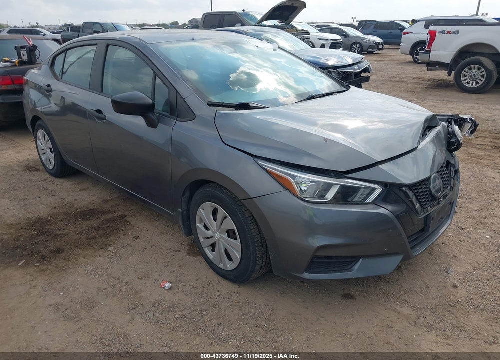 2020 NISSAN VERSA S XTRONIC CVT VIN: 3N1CN8DV9LL812054