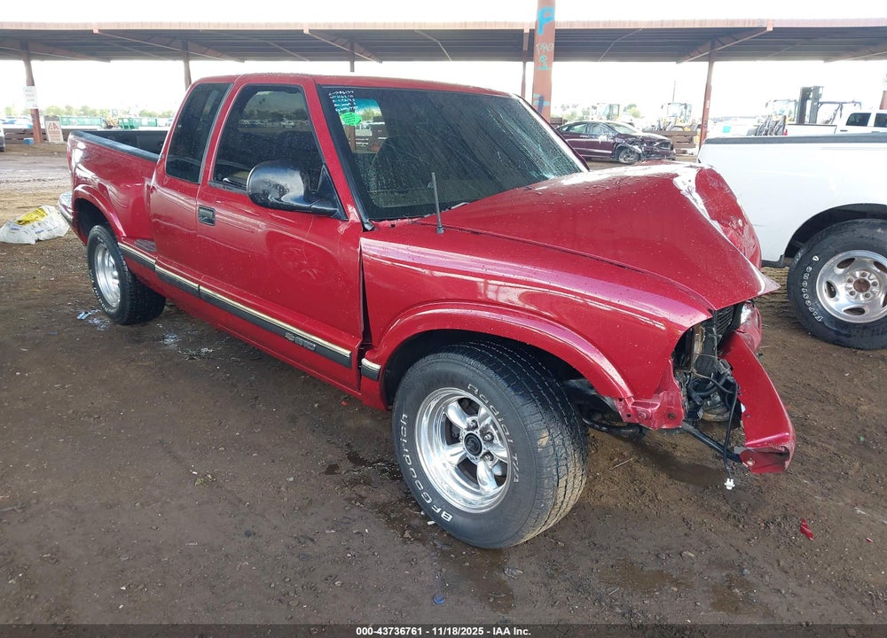 1997 CHEVROLET S-10 LS SPORTSIDE VIN: 1GCCS19X1V8114210
