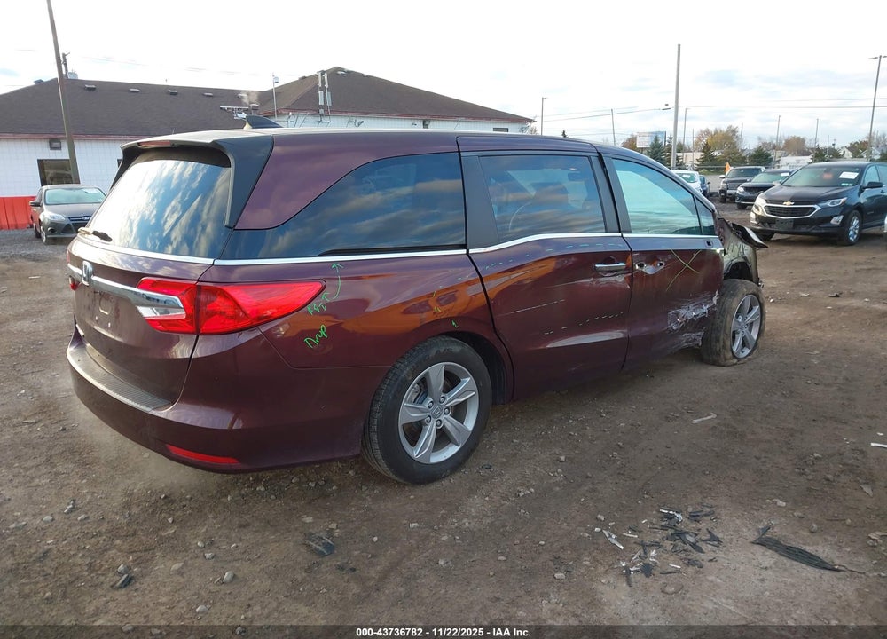 2019 HONDA ODYSSEY EX-L VIN: 5FNRL6H73KB084497