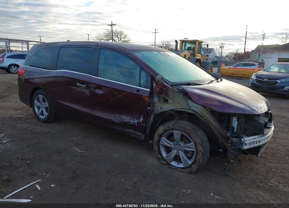 2019 HONDA ODYSSEY EX-L VIN: 5FNRL6H73KB084497