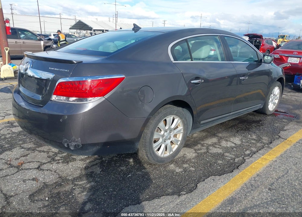 2013 BUICK LACROSSE LEATHER GROUP VIN: 1G4GC5GR2DF181236