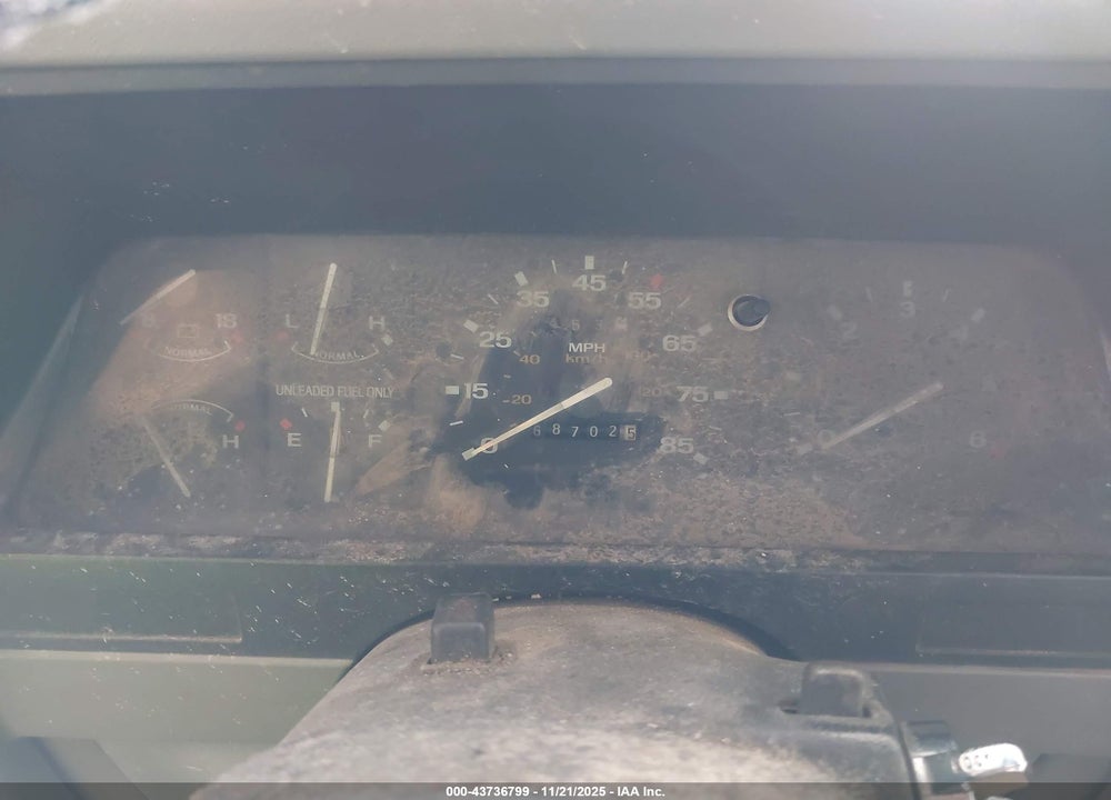 1992 FORD RANGER SUPER CAB VIN: 1FTCR14X6NTA46888