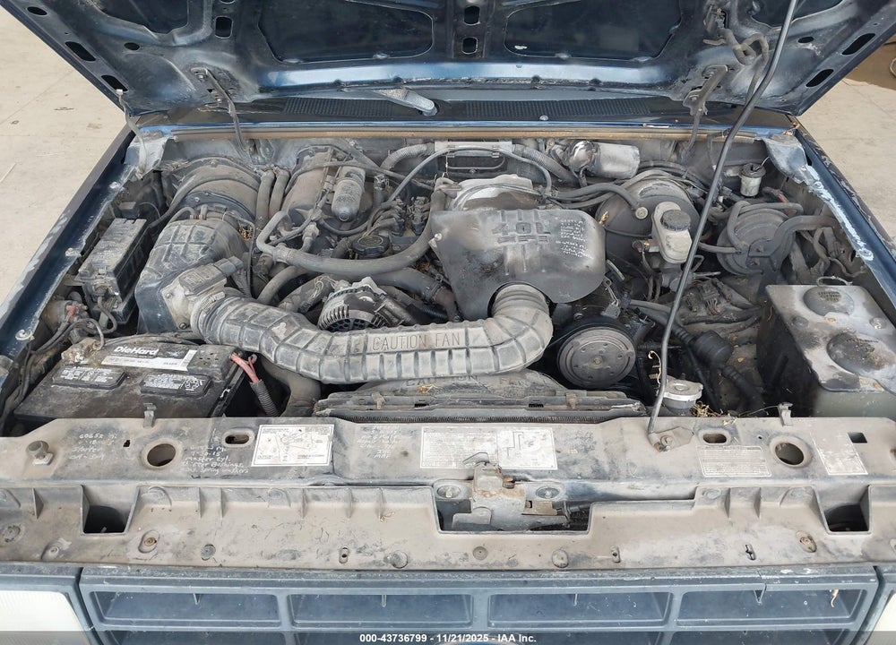 1992 FORD RANGER SUPER CAB VIN: 1FTCR14X6NTA46888
