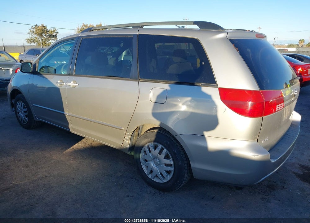 2005 TOYOTA SIENNA LE VIN: 5TDZA23CX5S247827