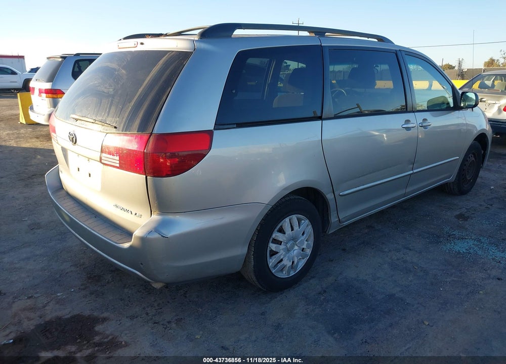2005 TOYOTA SIENNA LE VIN: 5TDZA23CX5S247827