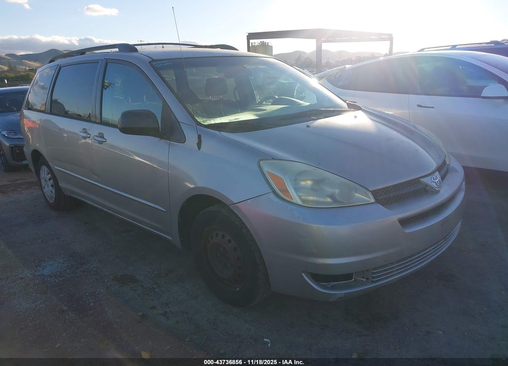 2005 TOYOTA SIENNA LE VIN: 5TDZA23CX5S247827