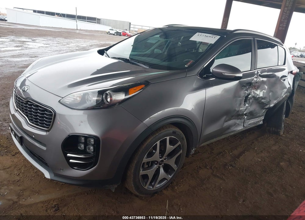 2018 KIA SPORTAGE SX TURBO VIN: KNDPR3A67J7370296