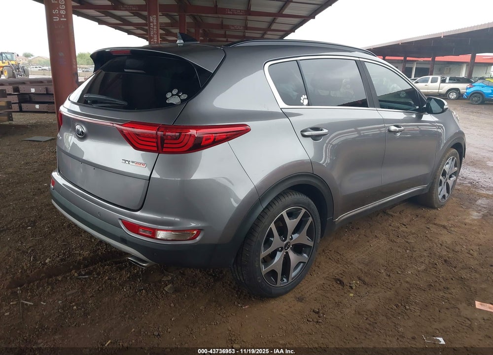 2018 KIA SPORTAGE SX TURBO VIN: KNDPR3A67J7370296