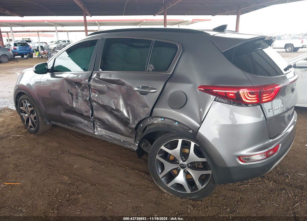 2018 KIA SPORTAGE SX TURBO VIN: KNDPR3A67J7370296