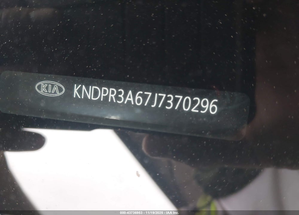 2018 KIA SPORTAGE SX TURBO VIN: KNDPR3A67J7370296