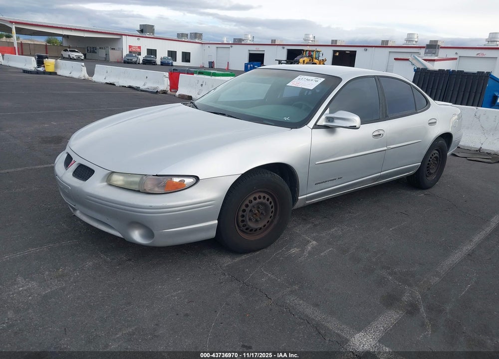 2001 PONTIAC GRAND PRIX SE VIN: 1G2WK52J11F216496