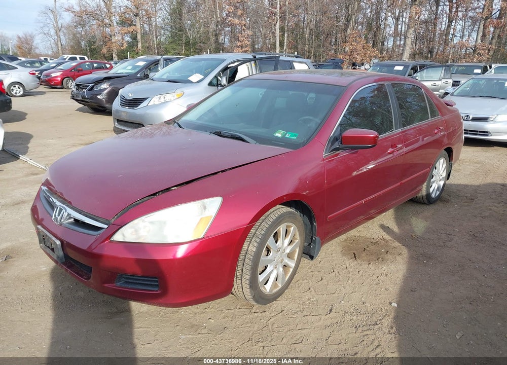 2006 HONDA ACCORD 3.0 EX VIN: 1HGCM665X6A045393