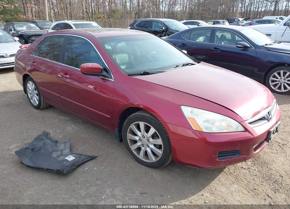 2006 HONDA ACCORD 3.0 EX VIN: 1HGCM665X6A045393