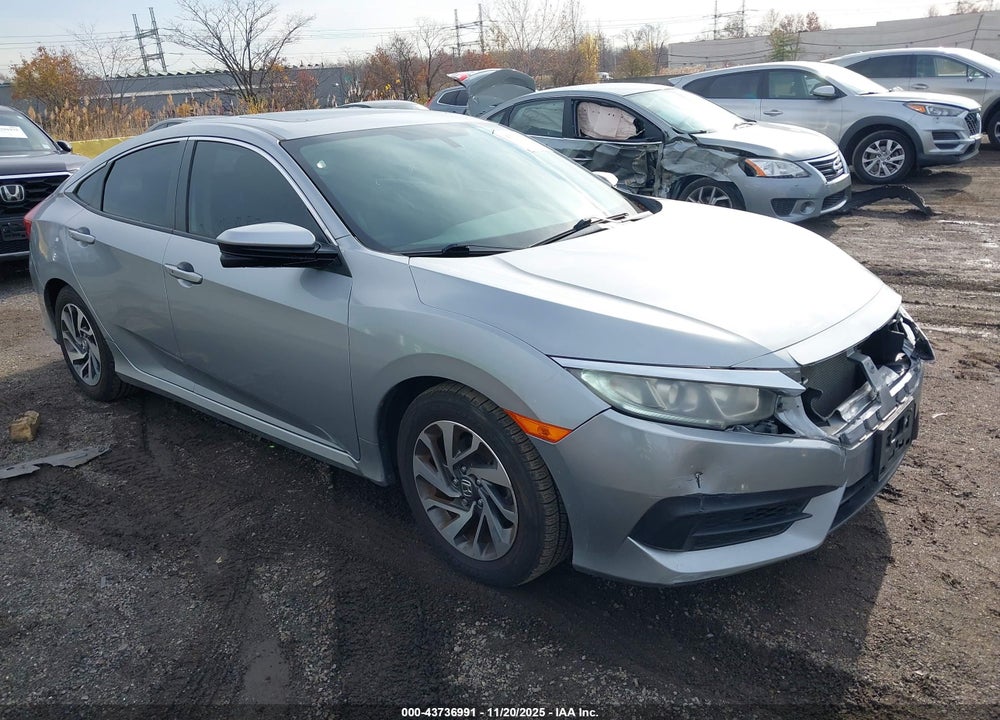 2018 HONDA CIVIC EX VIN: 2HGFC2F74JH597184
