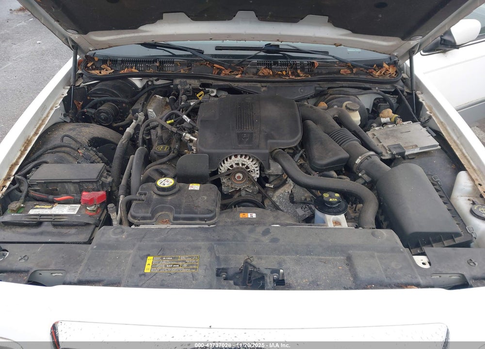2008 MERCURY GRAND MARQUIS VIN: 2MEHM75VX8X614974