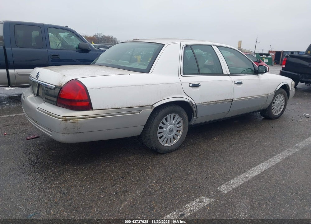 2008 MERCURY GRAND MARQUIS VIN: 2MEHM75VX8X614974
