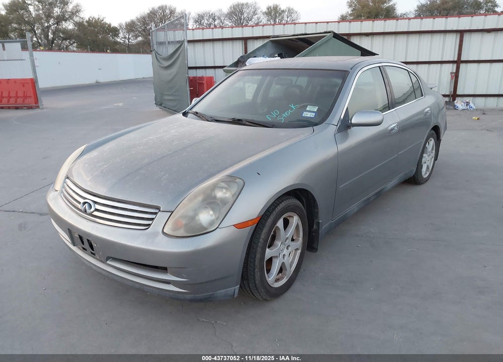 2004 INFINITI G35X VIN: JNKCV51F34M718086