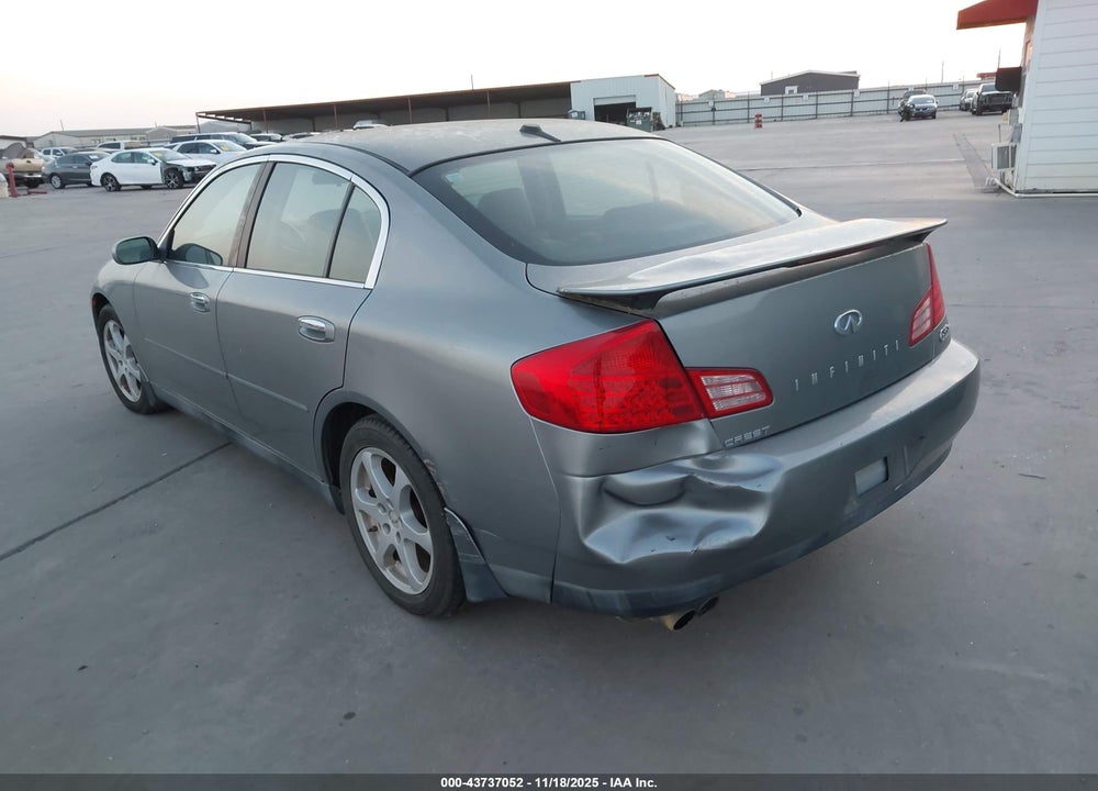 2004 INFINITI G35X VIN: JNKCV51F34M718086