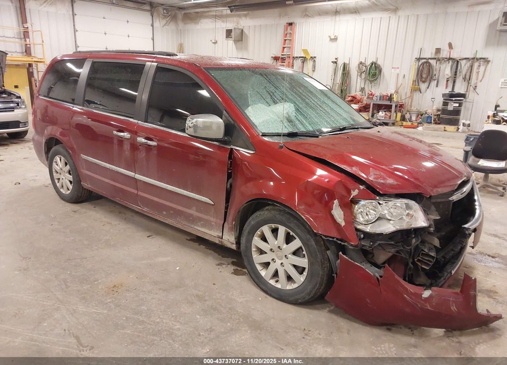 2016 CHRYSLER TOWN & COUNTRY TOURING VIN: 2C4RC1BG8GR187521