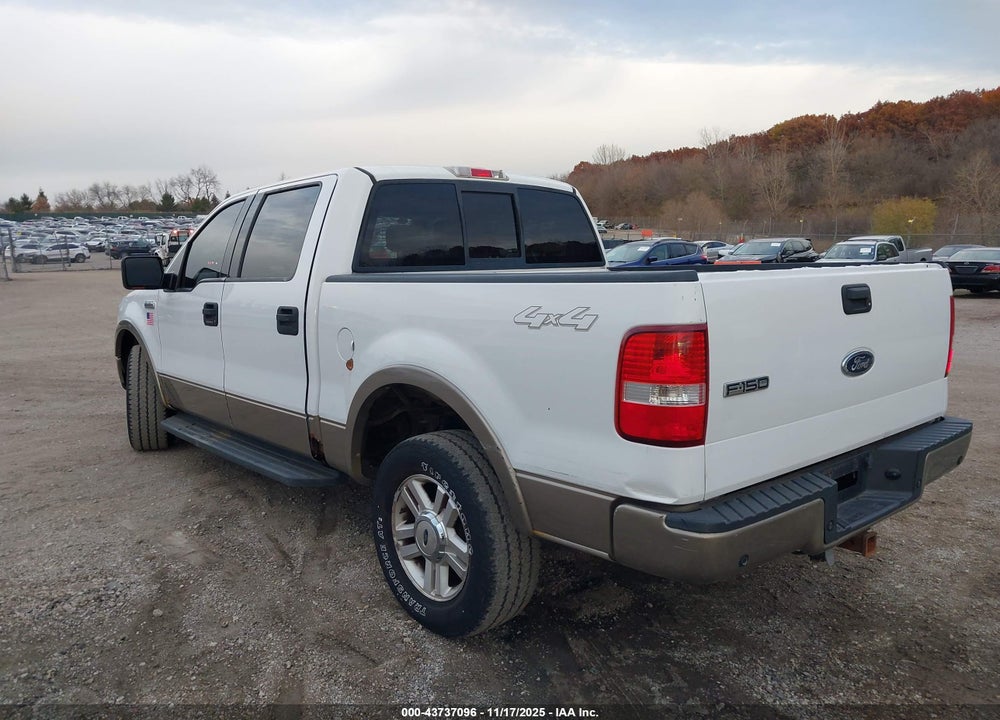 2004 FORD F-150 FX4/LARIAT/XLT VIN: 1FTPW14504KA01555