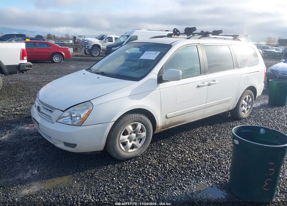2010 KIA SEDONA LX VIN: KNDMG4C32A6357320