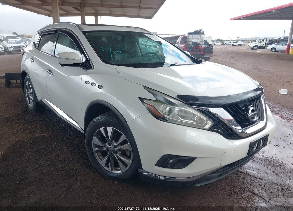 2015 NISSAN MURANO SL VIN: 5N1AZ2MH0FN221482