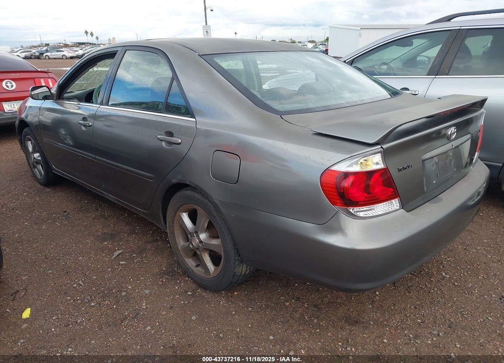 2005 TOYOTA CAMRY SE V6 VIN: 4T1BA32K55U071485