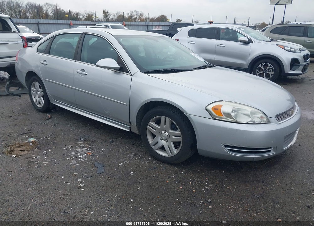 2013 CHEVROLET IMPALA LT VIN: 2G1WG5E37D1167805