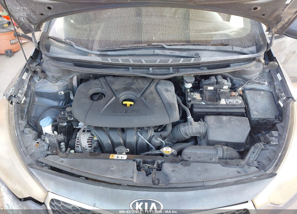 2015 KIA FORTE EX VIN: KNAFX4A88F5380103