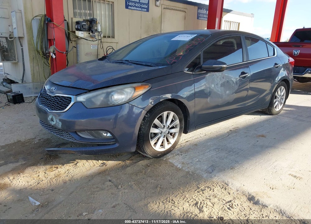 2015 KIA FORTE EX VIN: KNAFX4A88F5380103