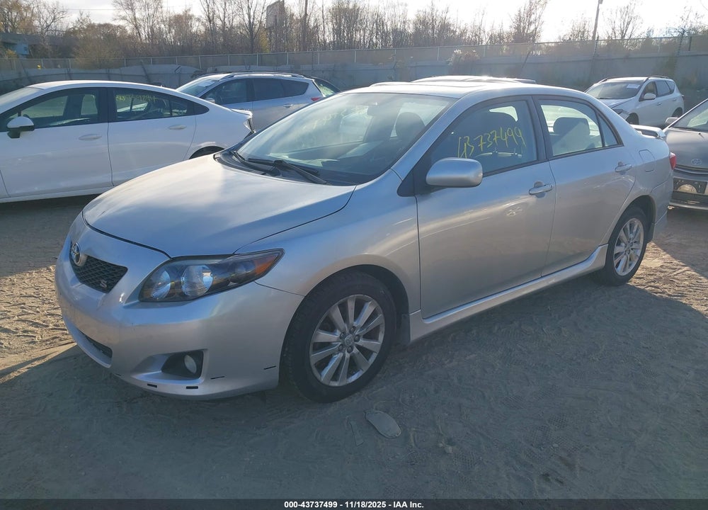 2009 TOYOTA COROLLA S VIN: 1NXBU40E69Z041217