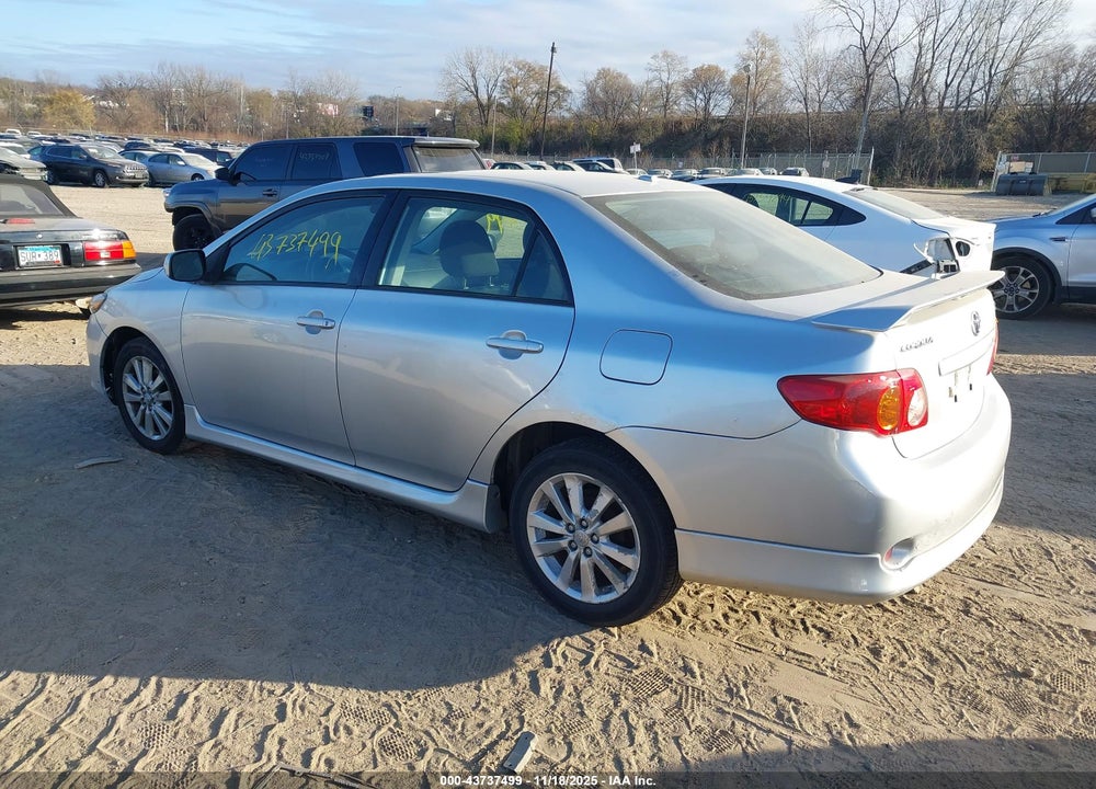 2009 TOYOTA COROLLA S VIN: 1NXBU40E69Z041217