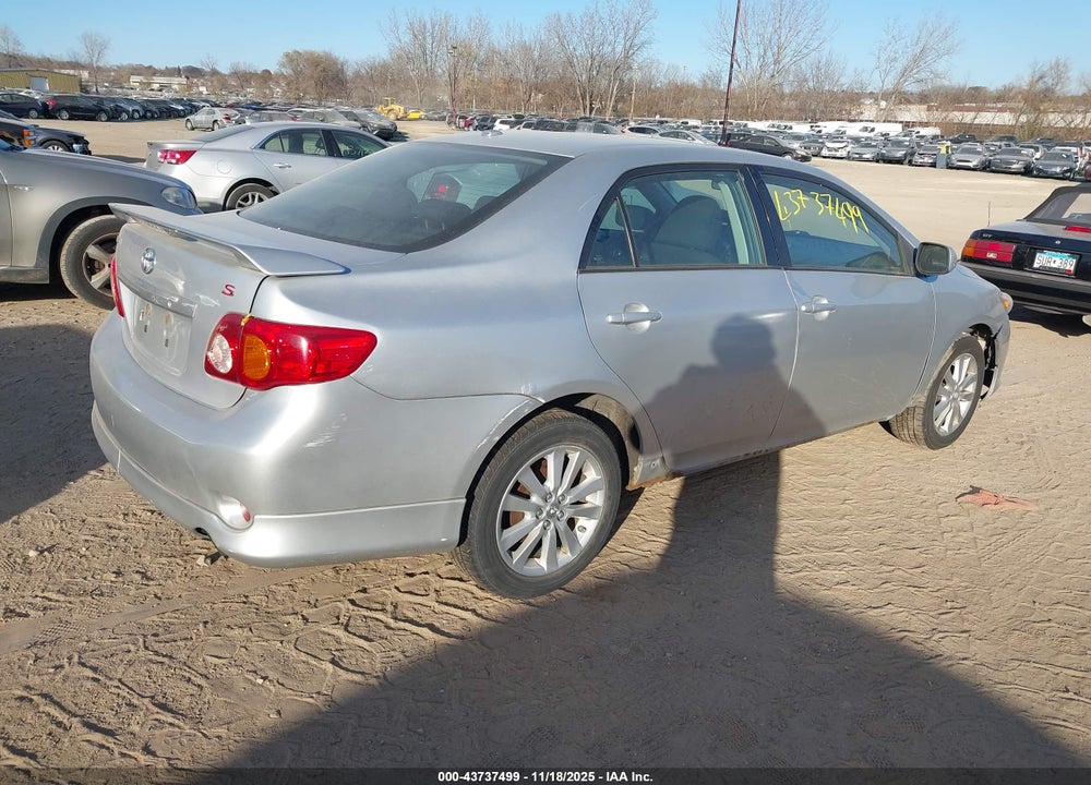 2009 TOYOTA COROLLA S VIN: 1NXBU40E69Z041217