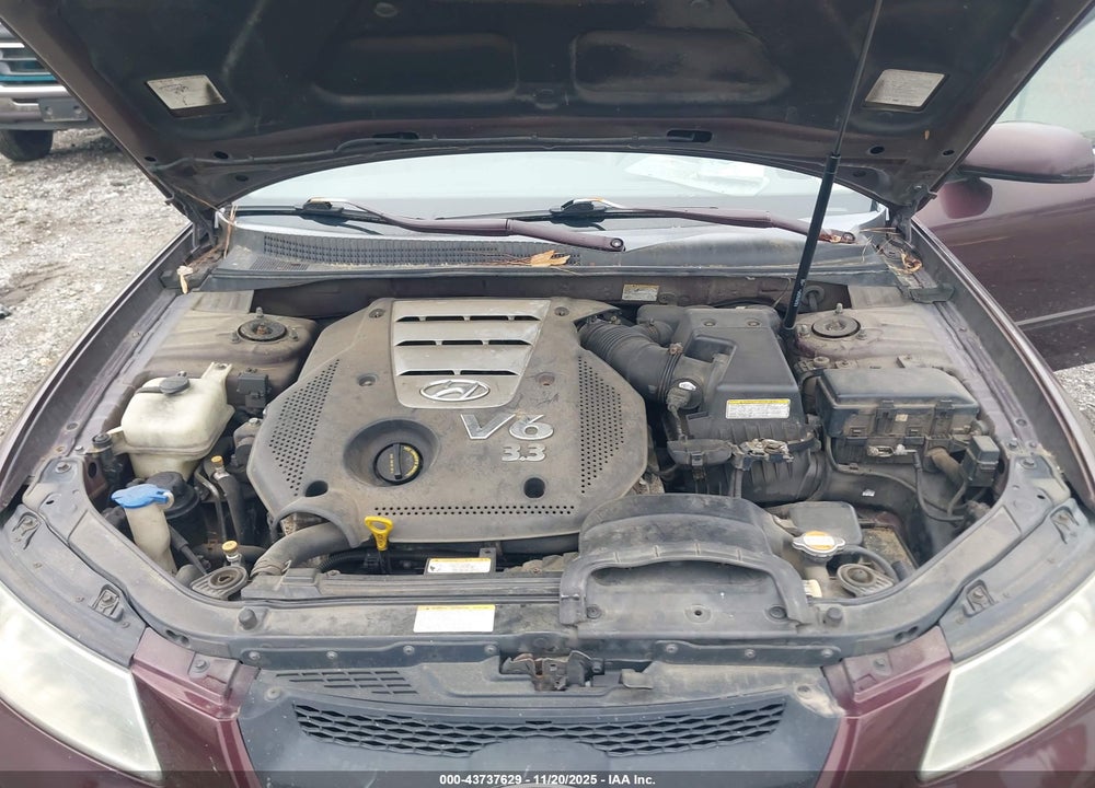 2006 HYUNDAI SONATA GLS V6/LX V6 VIN: 5NPEU46F76H104087