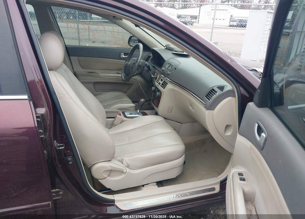 2006 HYUNDAI SONATA GLS V6/LX V6 VIN: 5NPEU46F76H104087