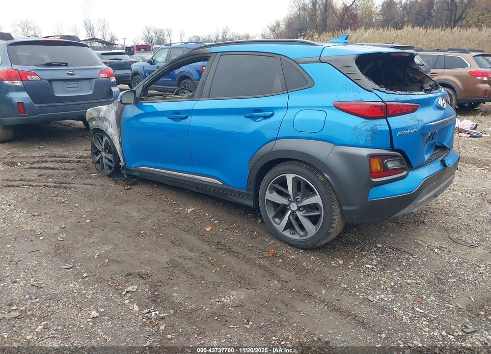 2019 HYUNDAI KONA LIMITED VIN: KM8K3CA5XKU220474