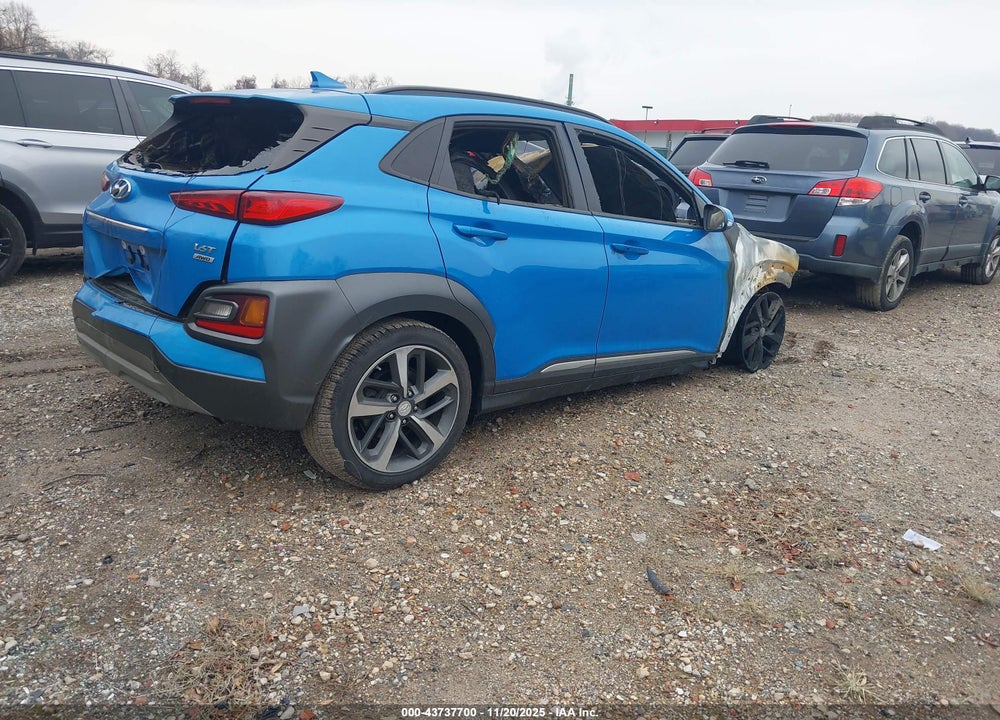 2019 HYUNDAI KONA LIMITED VIN: KM8K3CA5XKU220474