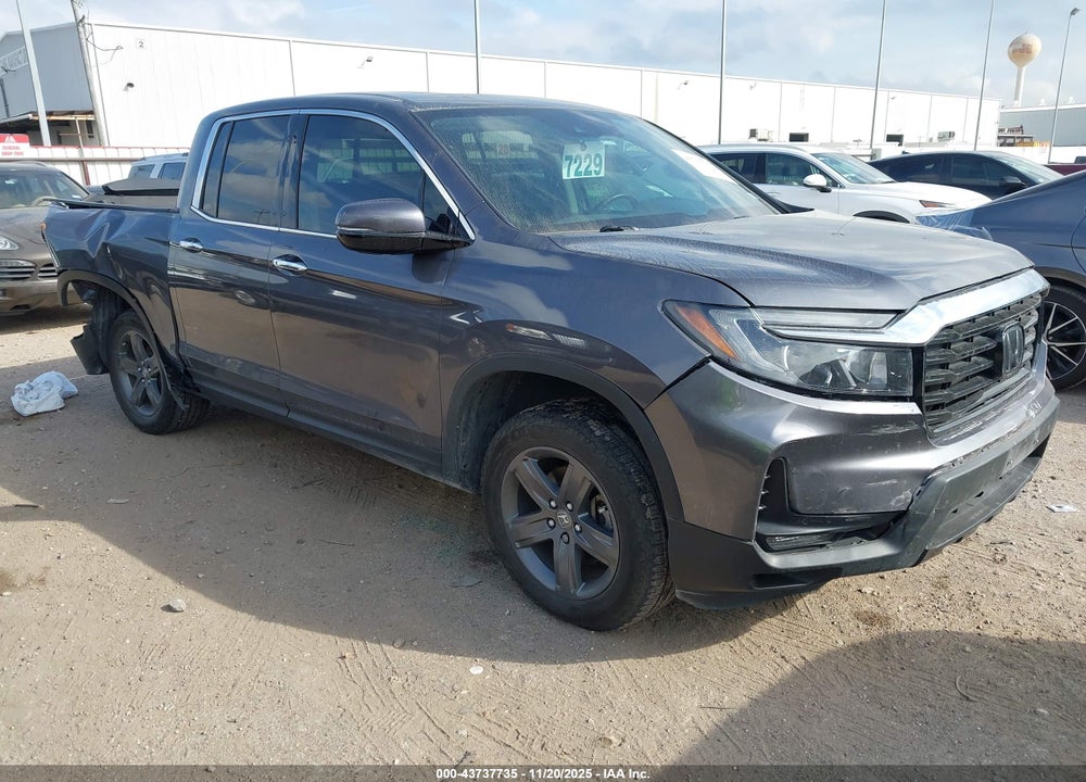 2021 HONDA RIDGELINE RTL-E VIN: 5FPYK3F71MB020811