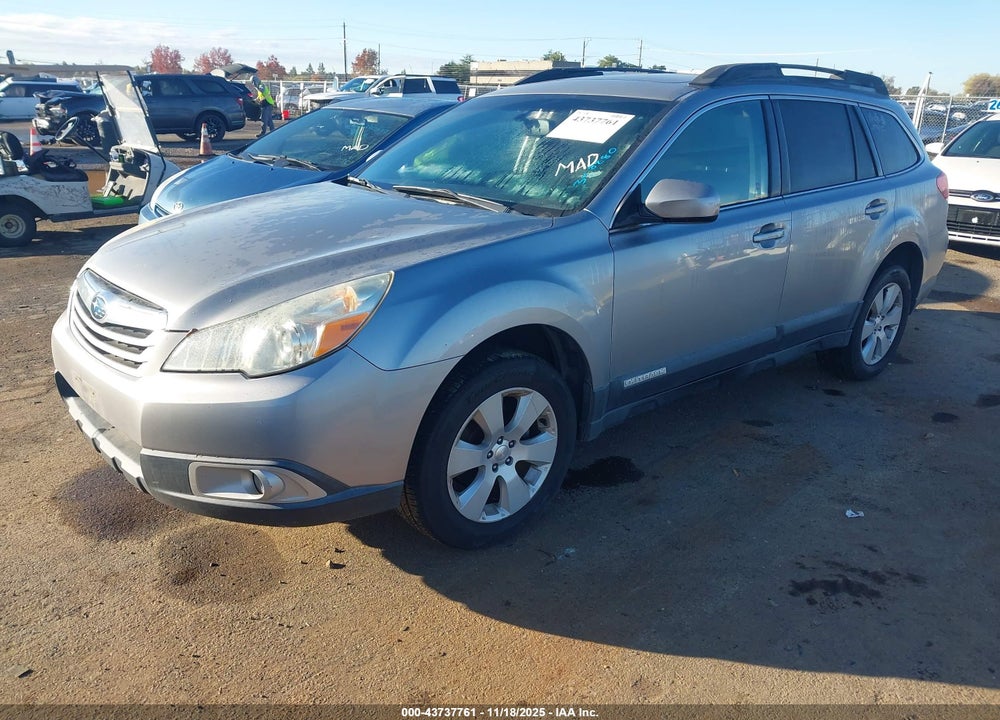 2011 SUBARU OUTBACK 2.5I PREMIUM VIN: 4S4BRBGC3B3398280