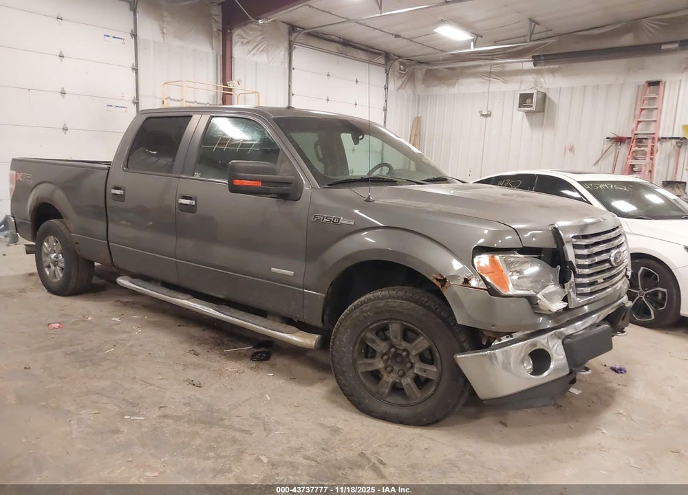 2011 FORD F-150 XLT VIN: 1FTFW1ET3BKD77687