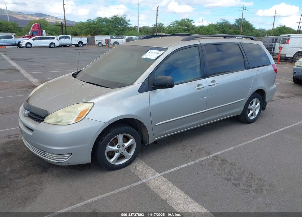 2004 TOYOTA SIENNA LE VIN: 5TDZA23C54S038428