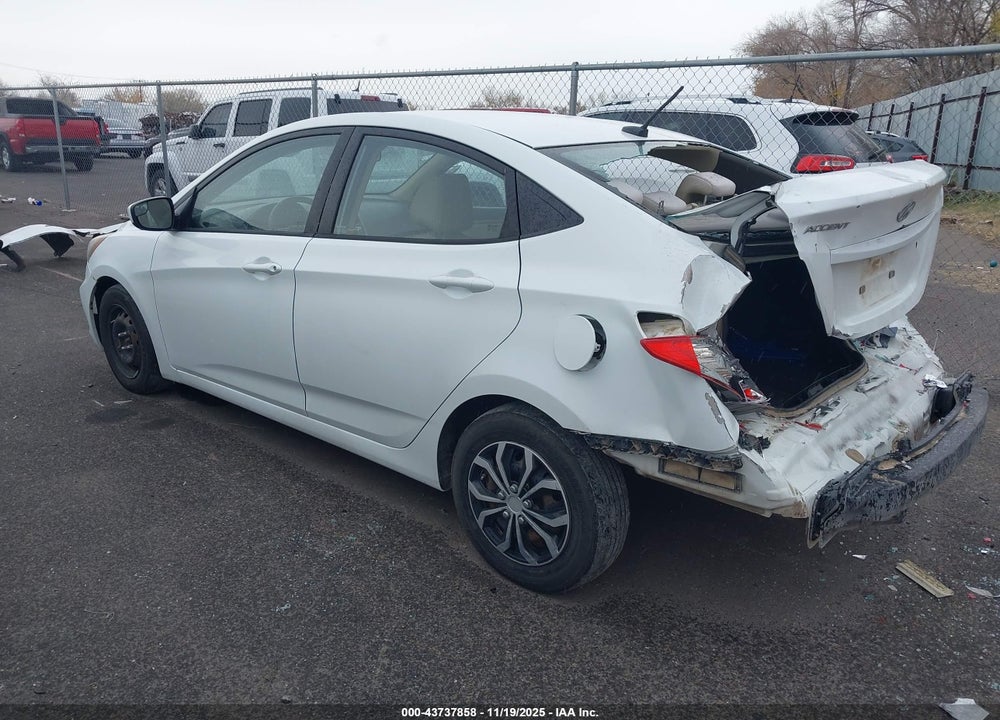 2014 HYUNDAI ACCENT GLS VIN: KMHCT4AE3EU714089