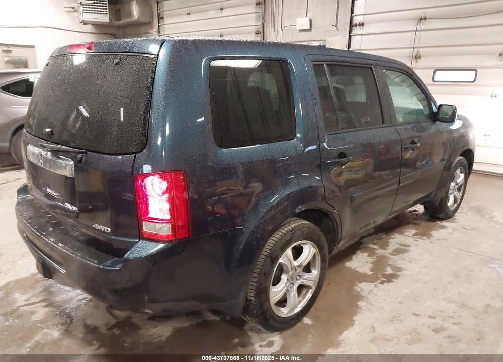 2012 HONDA PILOT EX-L VIN: 5FNYF4H60CB051831