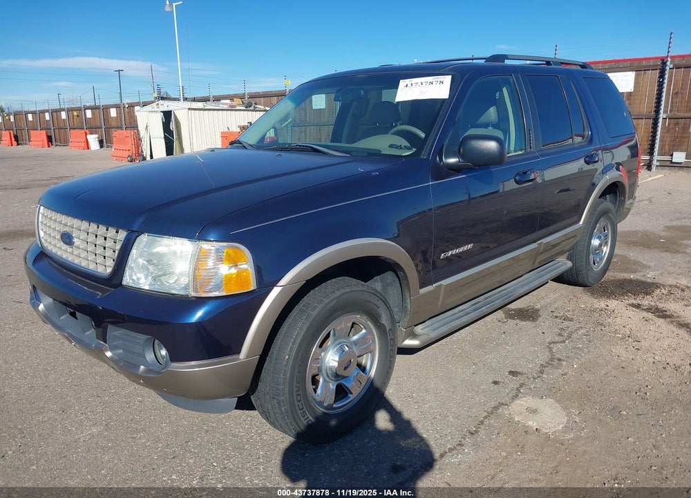2002 FORD EXPLORER EDDIE BAUER VIN: 1FMZU64K32ZC70411