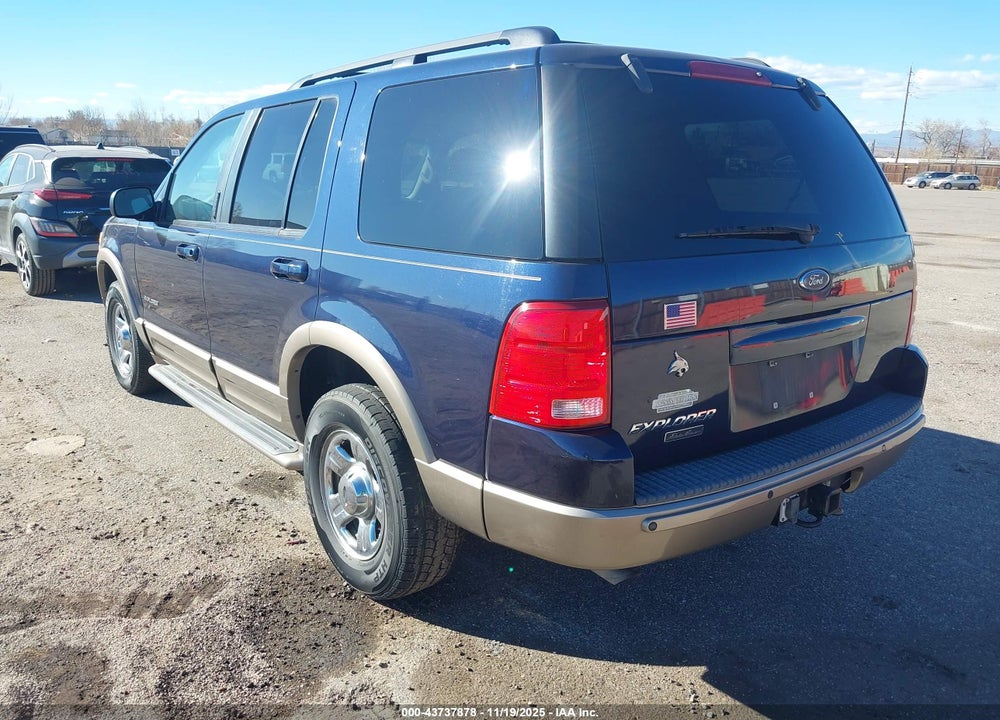 2002 FORD EXPLORER EDDIE BAUER VIN: 1FMZU64K32ZC70411
